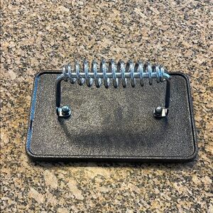Cast iron grill press
